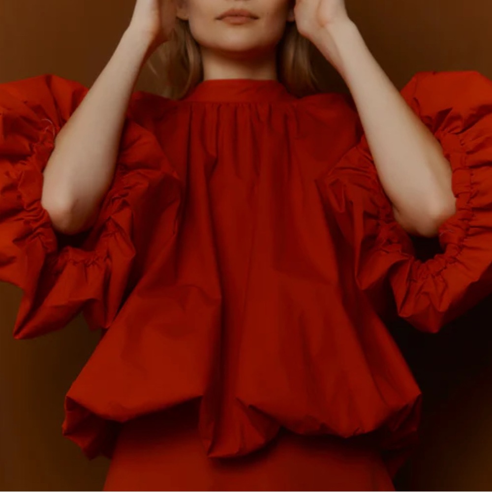 EDIT-Baloon Sleeve Blouse